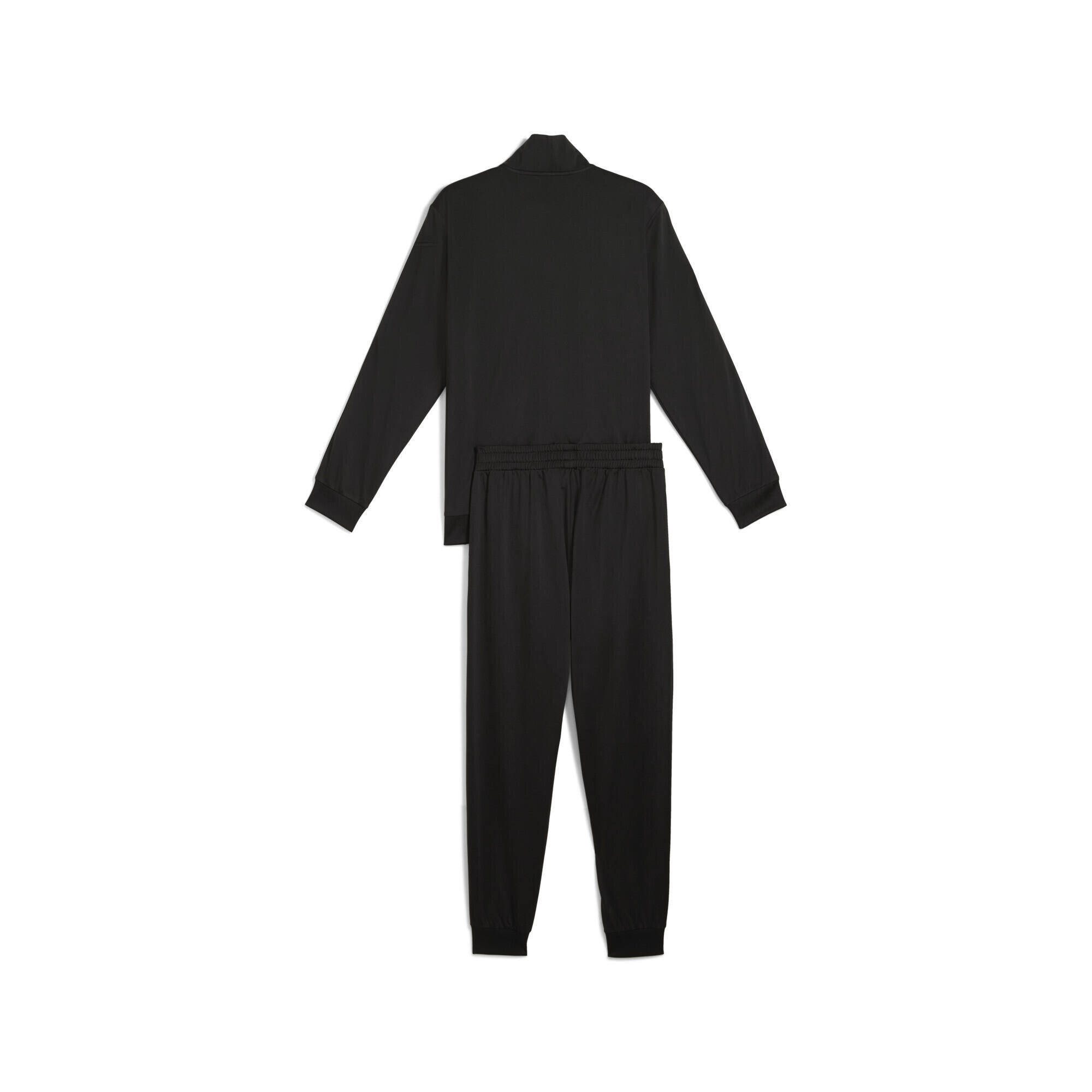 Fato-de-treino Homem corrida Poly Colourblock PUMA Black 6/7