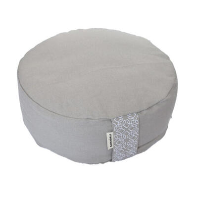 Samarali Cuscino da meditazione rotondo - Château Grey XL