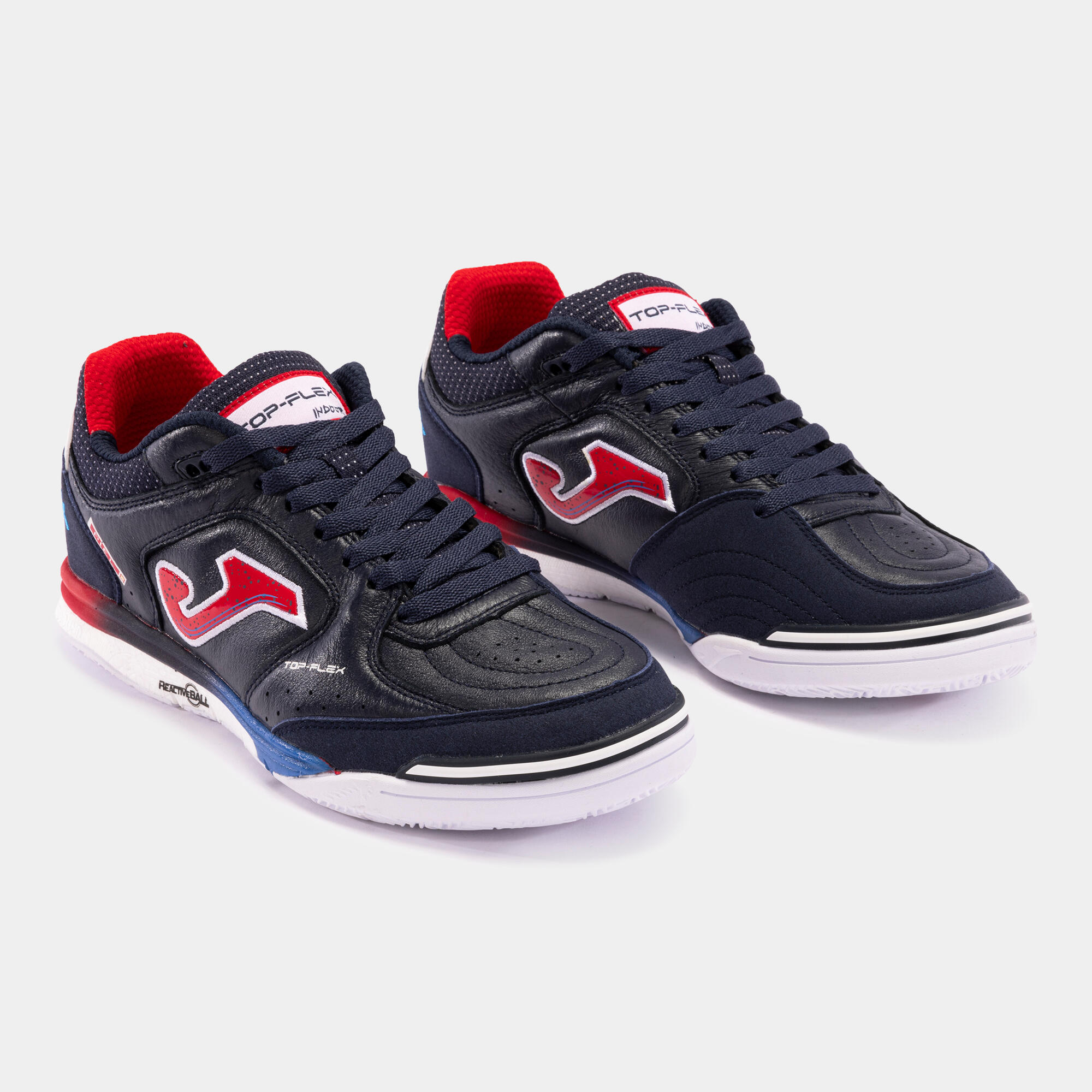 Sapatilhas Futsal Adulto Joma Top Flex Rebound 24 IN Azul Marinho 2/5