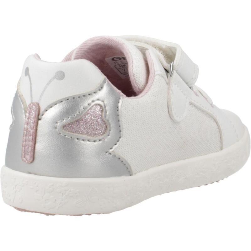 Pantofi Sport Geox Model B Gisli Girl Culoare Alb