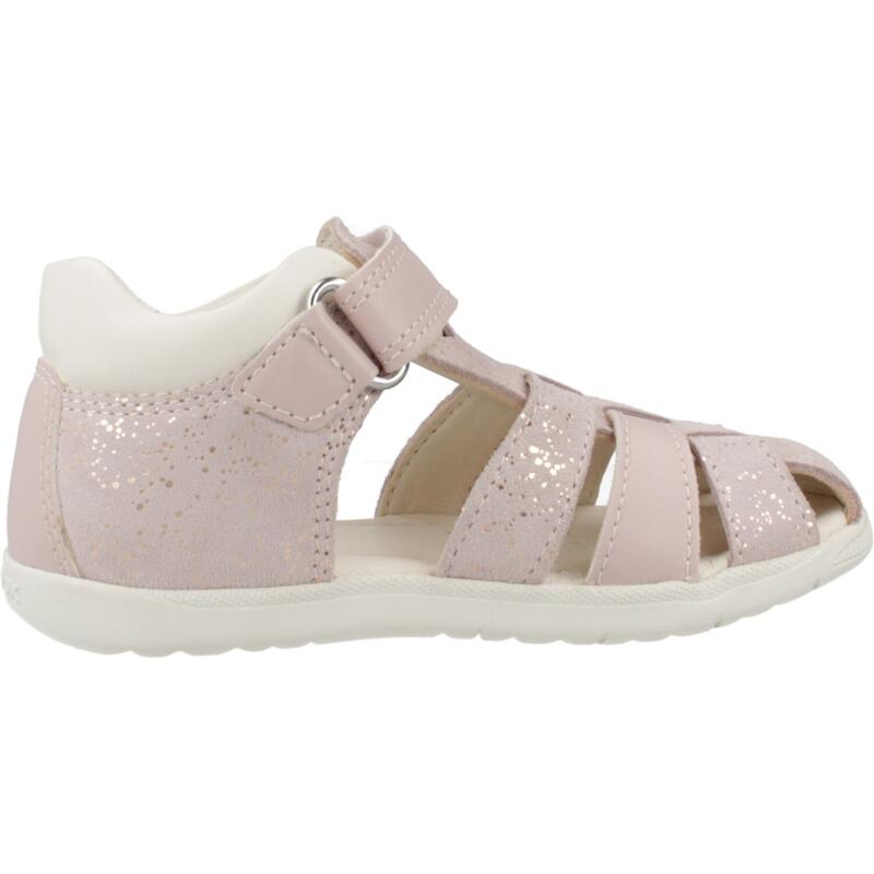 Sandały Geox Model B Sandal Macchia Gir Kolor Rose
