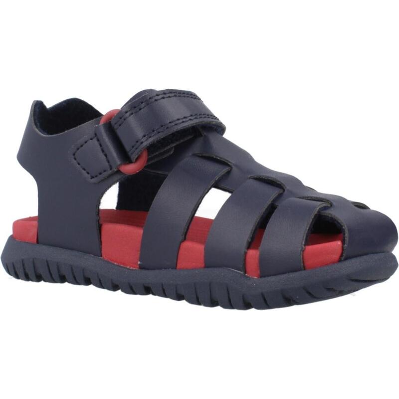 Sandały Geox Model B Sandal Fusbetto Bo Kolor Niebieski