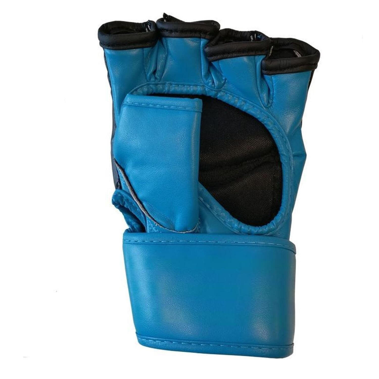 Gants / mitaines MMA PU adidas noir/bleu 3/4