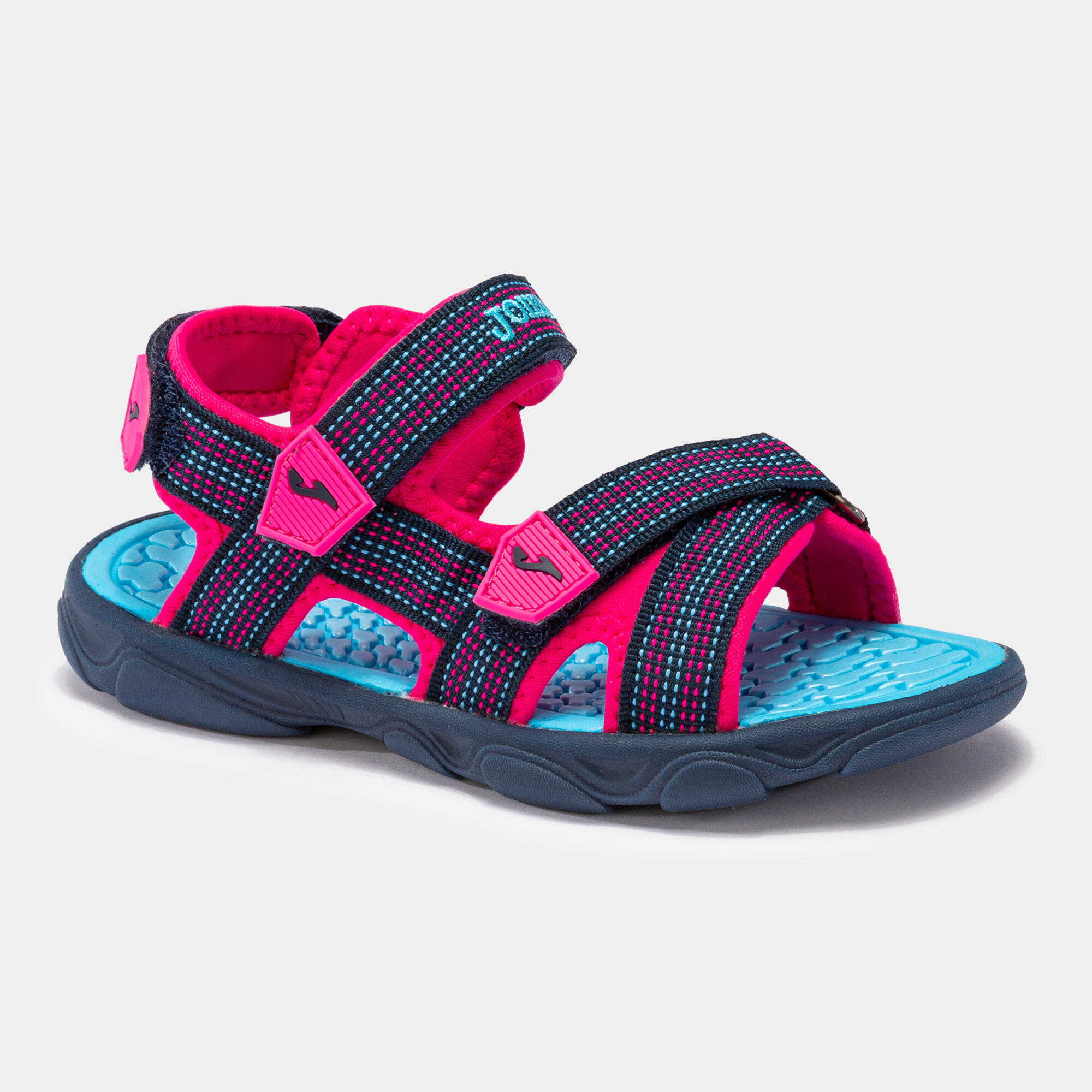 Kindersandalen Joma S.Wave 2333 Navy-Fuchsia Maat 32 2/5