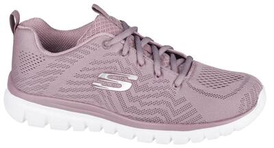 Zapatillas de la marca Skechers GRACEFUL-GET CONNECTED para mujer en color rosa.