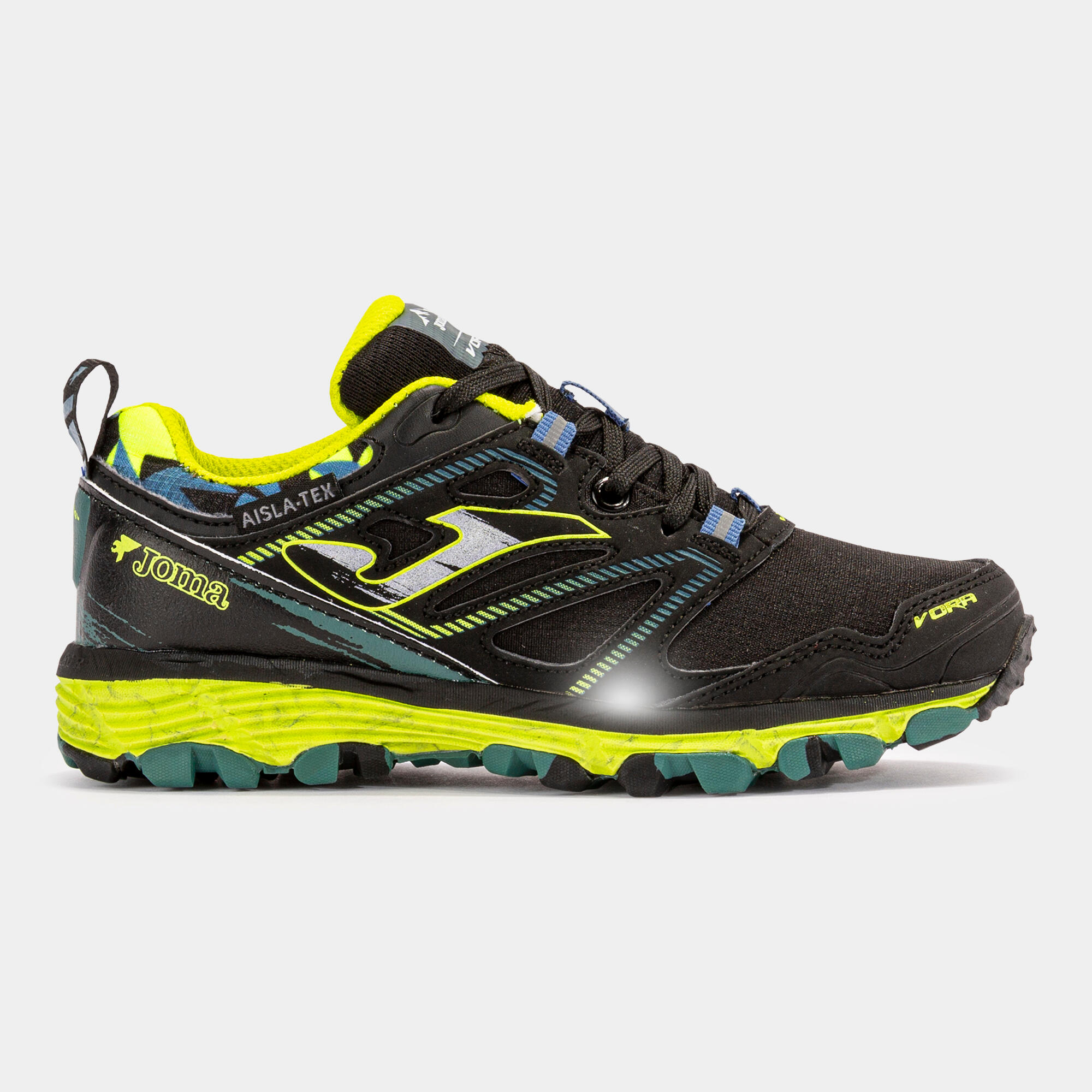JOMA Zapatillas Trail Niños Joma Vora Jr 24 Negro