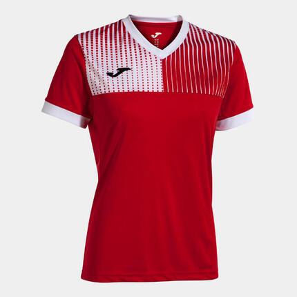 Maillot Manches Courtes Football Femme Joma Eco Supernova Blanc