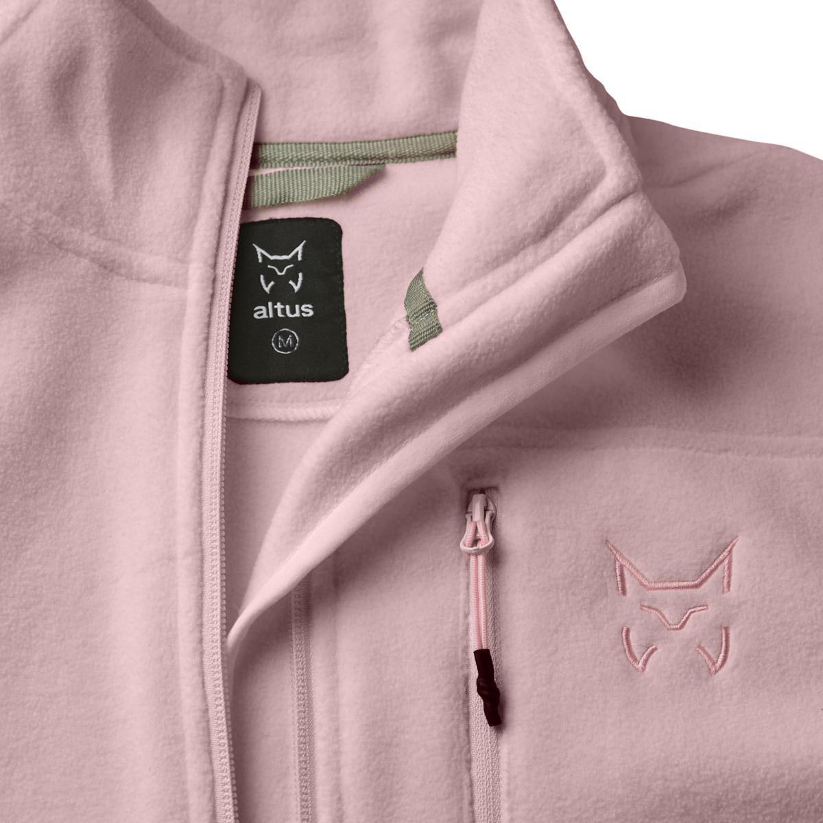 Forro polar Senderismo en la naturaleza MUJER ALTUS LOMBARDIA W PINK 3/5