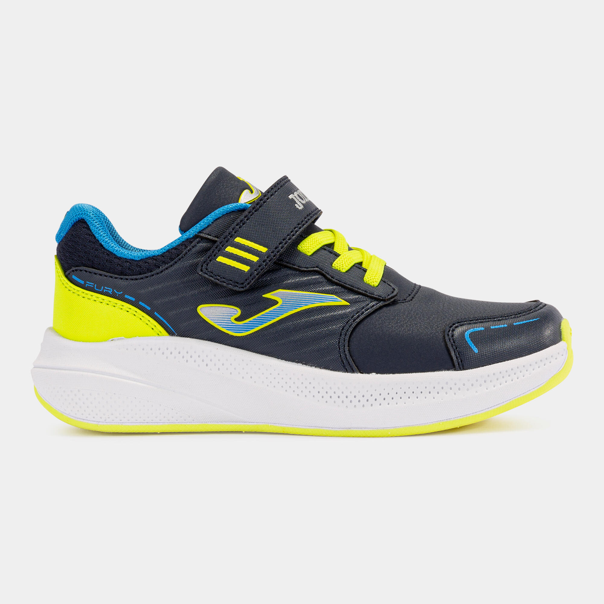 Sapatilhas criança joma fury jr 24 azul marinho