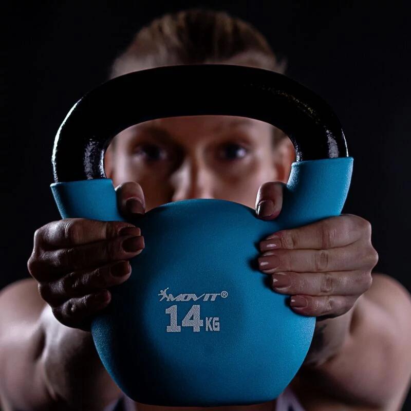 Kettlebell en néoprène 14kg 5/5