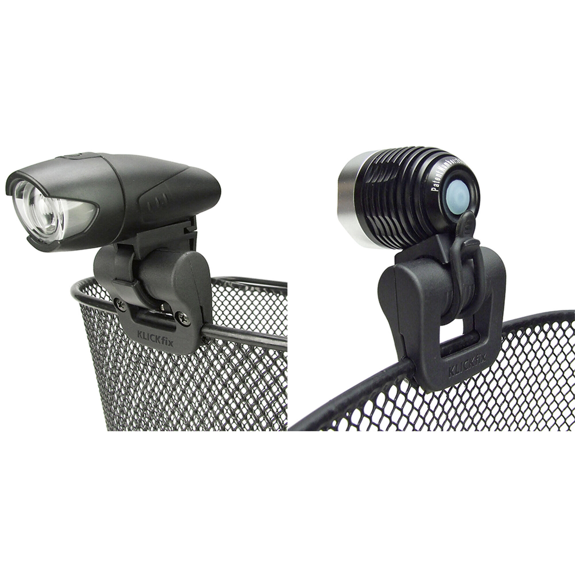 Verlichtingsbeugel met korfclip Klickfix 4/5