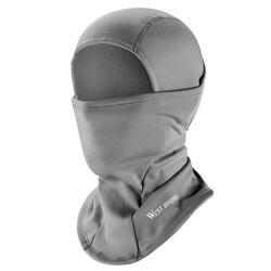 Cagoule Visage Complet Protection Chaude Noir / Gris