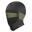 Bonnet d'Été en Soie Glacée Anti UV Cagoule Noir/Vert