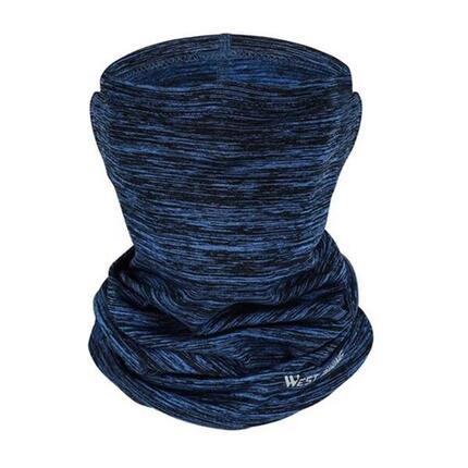 Cagoule Hiver Écharpe Cou Polaire Chaude Élastique Rouge