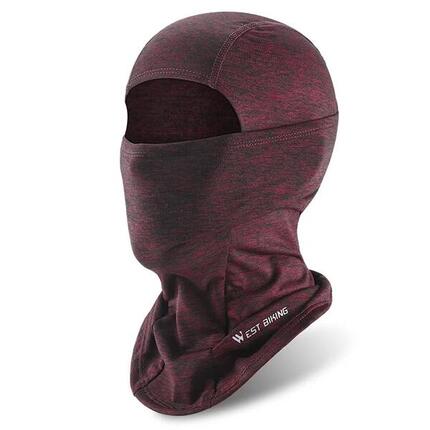 Balaclava roja vino caliente para todo el rostro