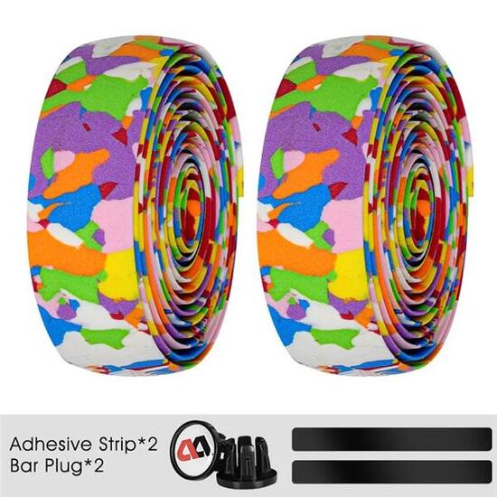 Ruban de Guidon de Vélo Autocollant en Mousse