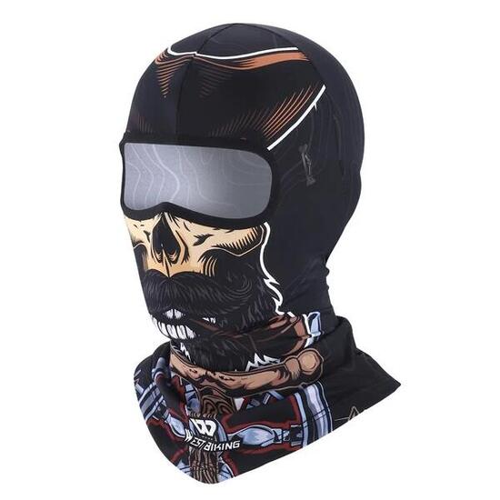 Écharpe Magique d'Été Anti UV Cachecou Soie Glacée Pirate