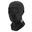 Cachecou Visage en Soie Glacée Anti UV  Noir