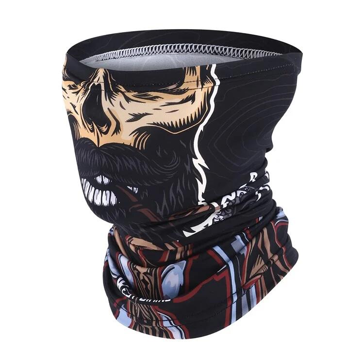 West Biking - Écharpe Magique D'Été Anti Uv  Cachecou Soie Glacée Pirate - Cagoule - Noir - Taille Unique - Decathlon