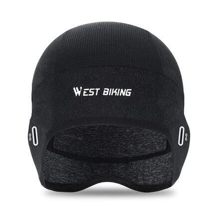 Mütze Sommer Kühlend aus Seide Schwarz