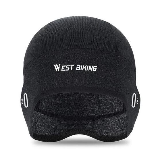 Mütze Sommer Kühlend aus Seide Schwarz