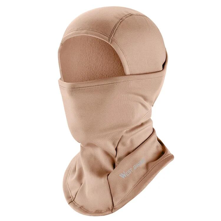 WEST BIKING Balaclava quente para o rosto inteiro, na cor de pele