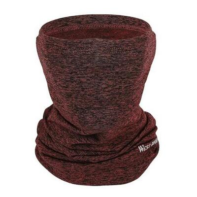 Warme. rode fleece muts/halswarmer