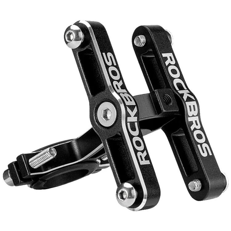 Adaptateur de Montage de Porte-bidon Alliage d'Aluminium Double Côté 2/5