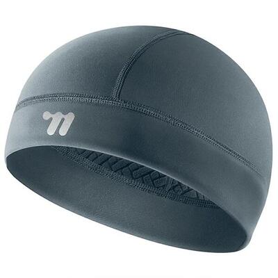 Berretto in pile morbido blu per l'inverno