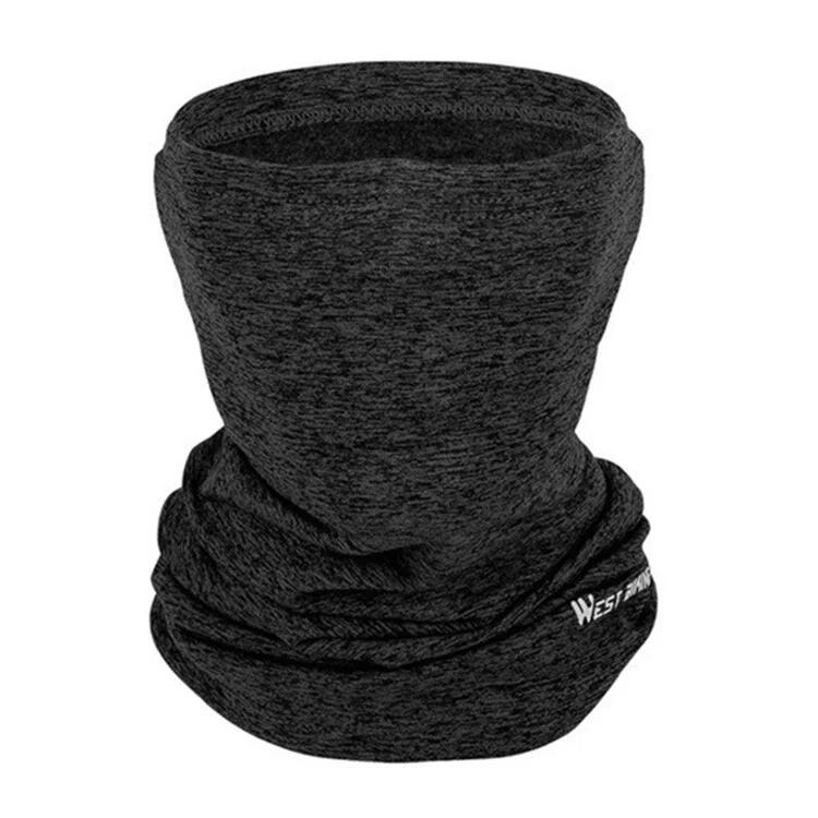 Balaclava de inverno quente, preto/cinza, em fleece