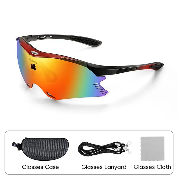 Gafas de sol con protección UV400 y cortavientos 4/4