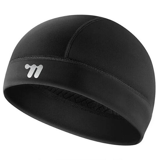 Berretto nero caldo in pile per l'inverno