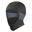 Bonnet d'Été en Soie Glacée Anti UV Cagoule Noir/Gris