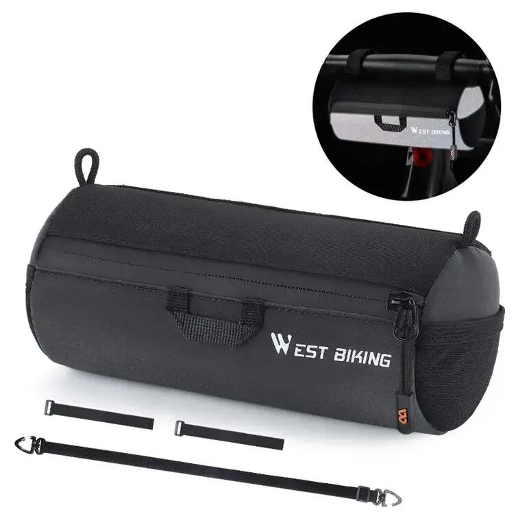 Reflective 1L Handlebar Bag with Shoulder Strap