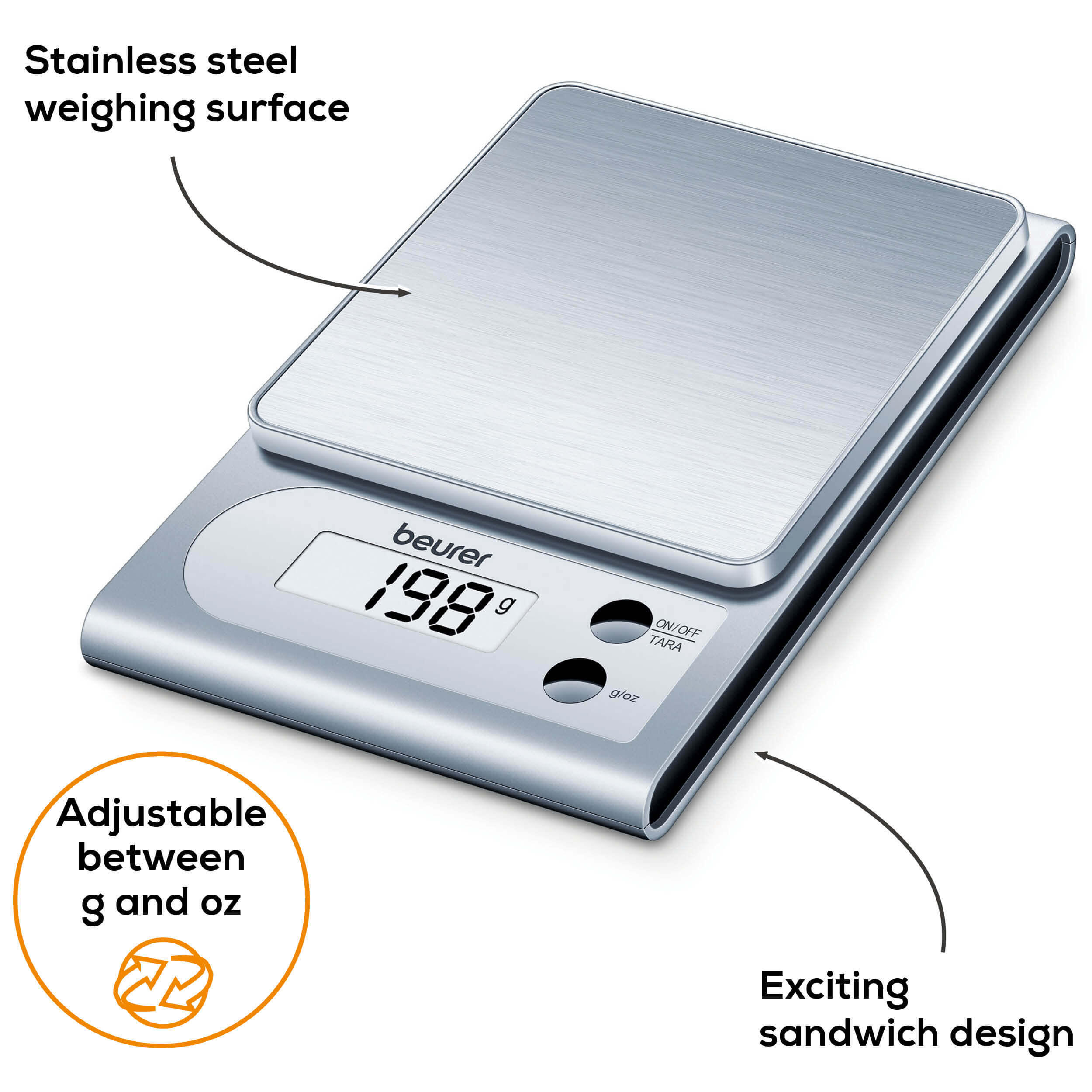 Balance de cuisine Beurer KS 22 5/6