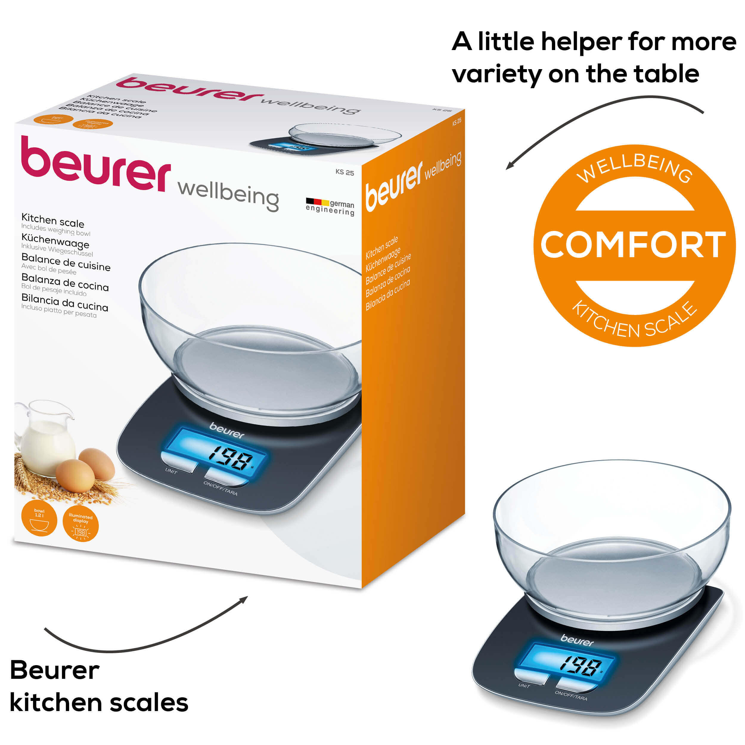 Balance de cuisine Beurer KS 25 6/6
