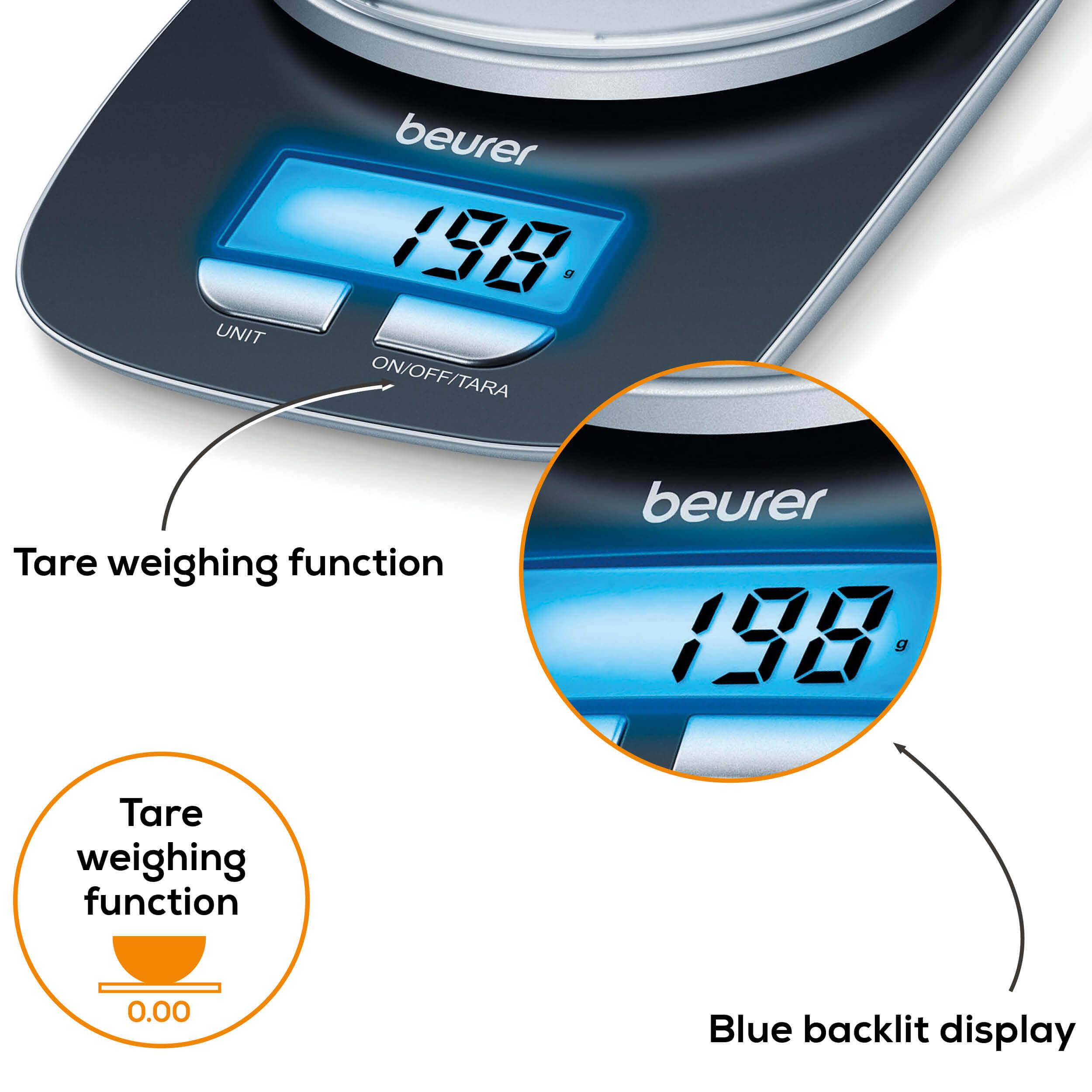 Balance de cuisine Beurer KS 25 3/6