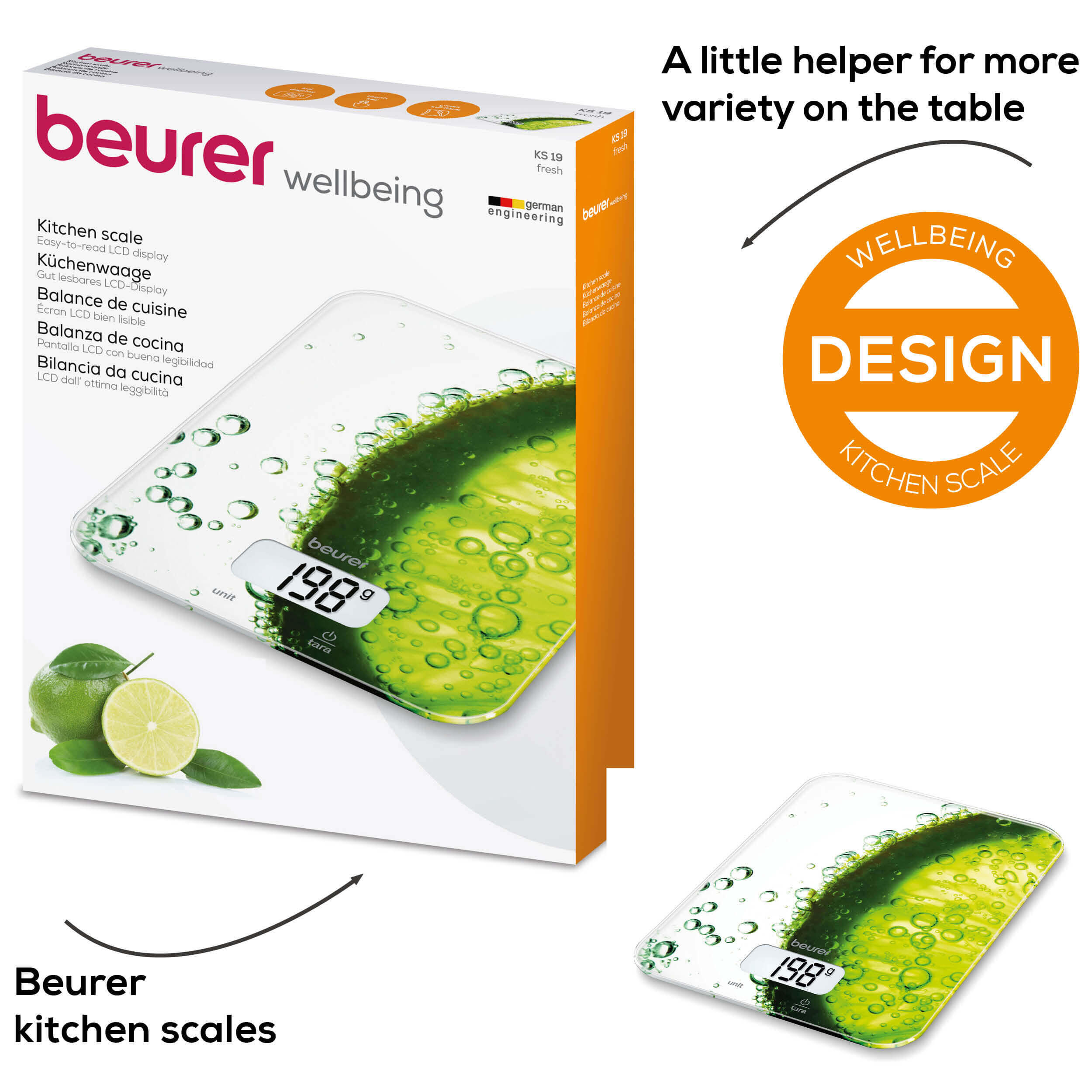 Balance de cuisine Beurer KS 19 fresh 6/6