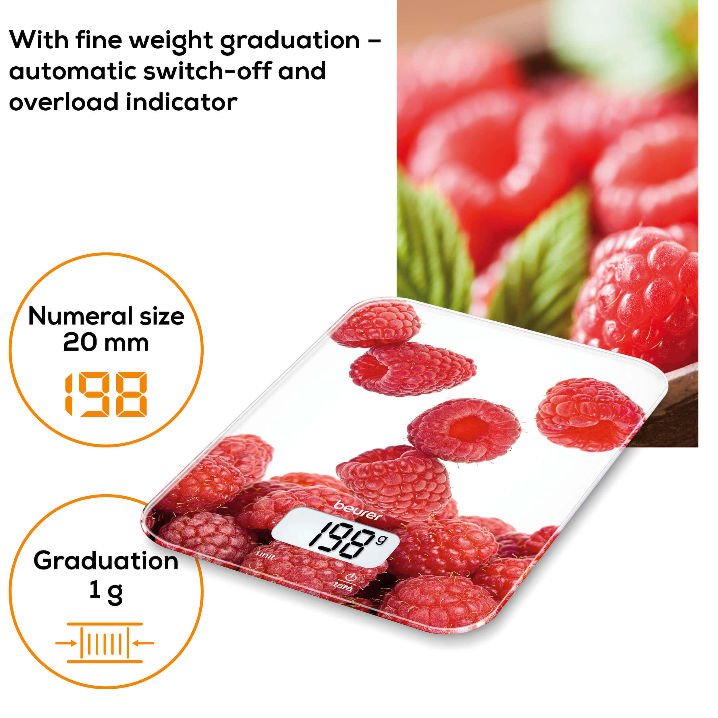 Bilancia per alimenti KS 19 Berry 4/6