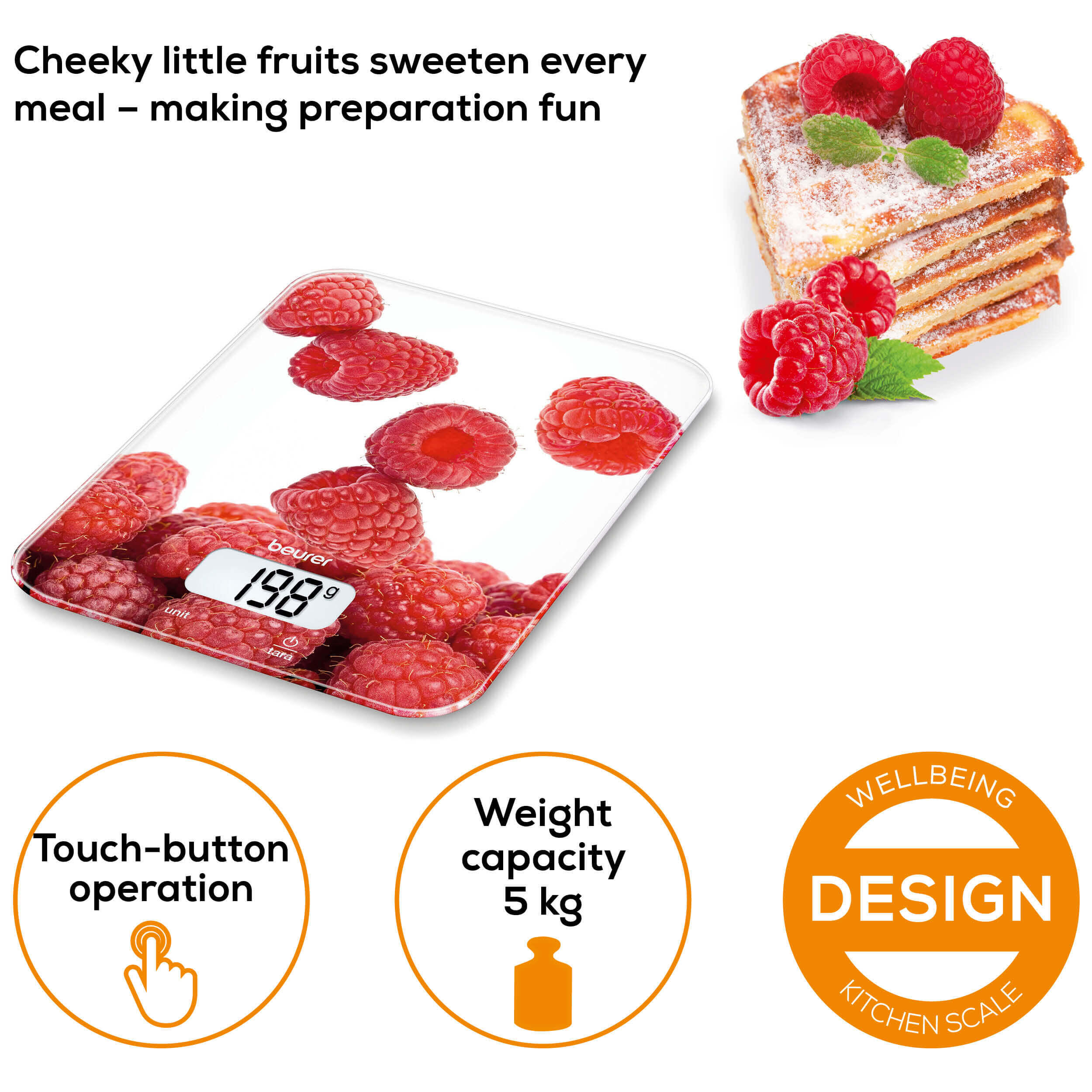 Bilancia per alimenti KS 19 Berry 2/6