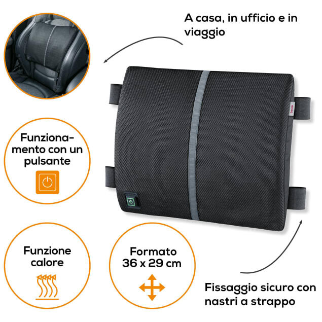 Coussin chauffant dos Beurer HK 70 3/7