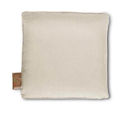 Cuscino massaggiante shiatsu a batteria con funzione calore MG 139 Beige