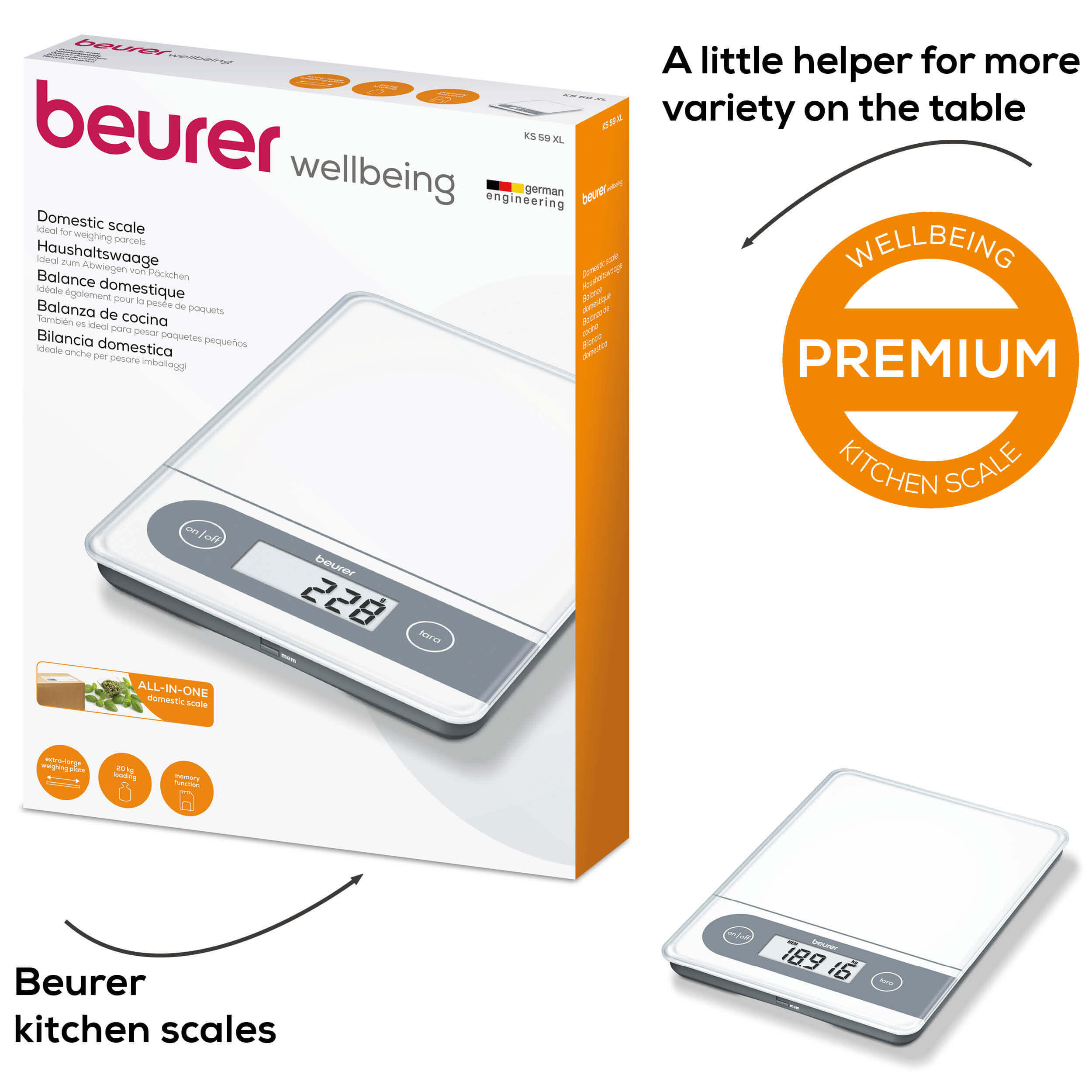 Balance de cuisine Beurer KS 59 XXL 7/7