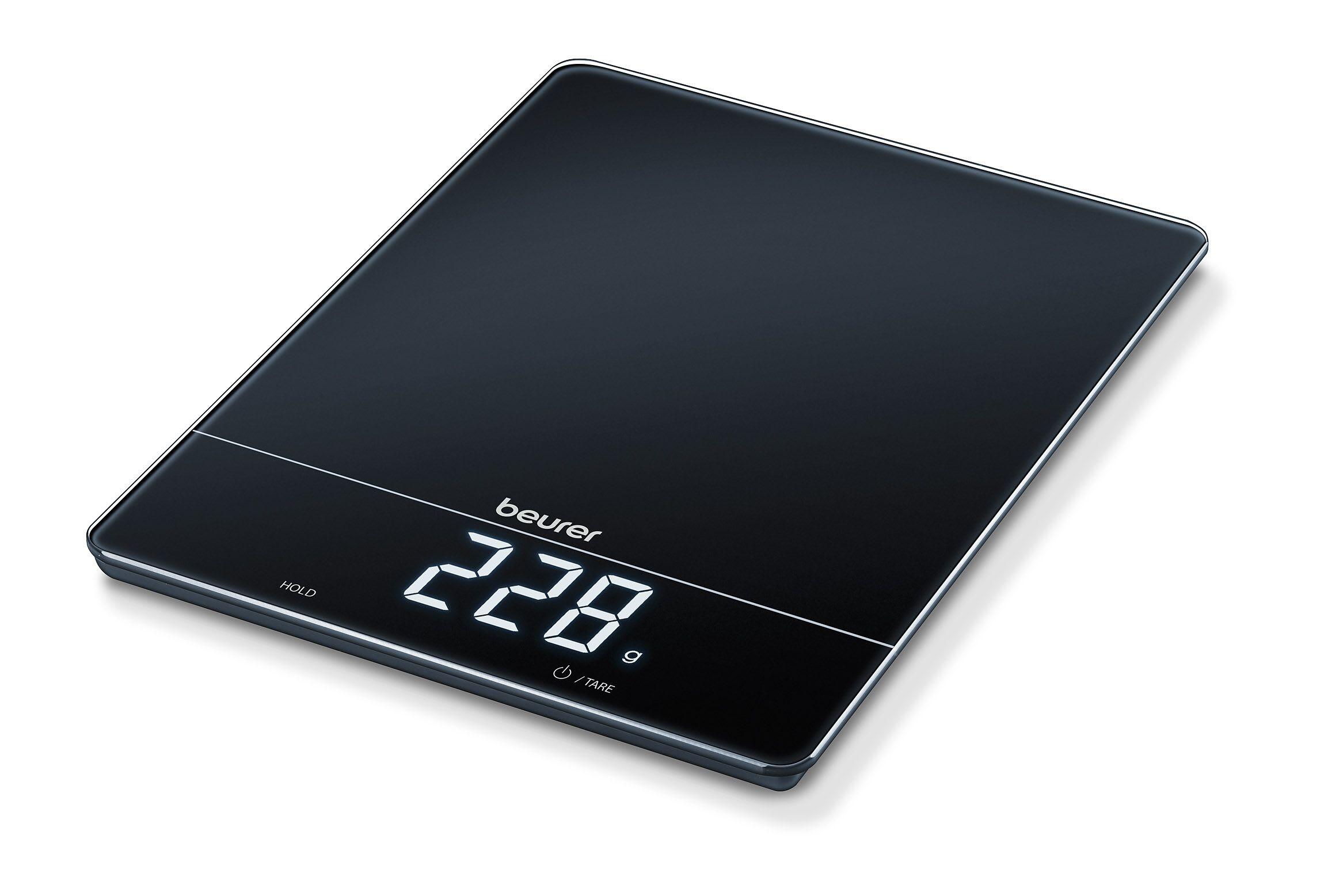 BEURER Bilancia per alimenti KS 34 Nero - XL fino a 15 kg