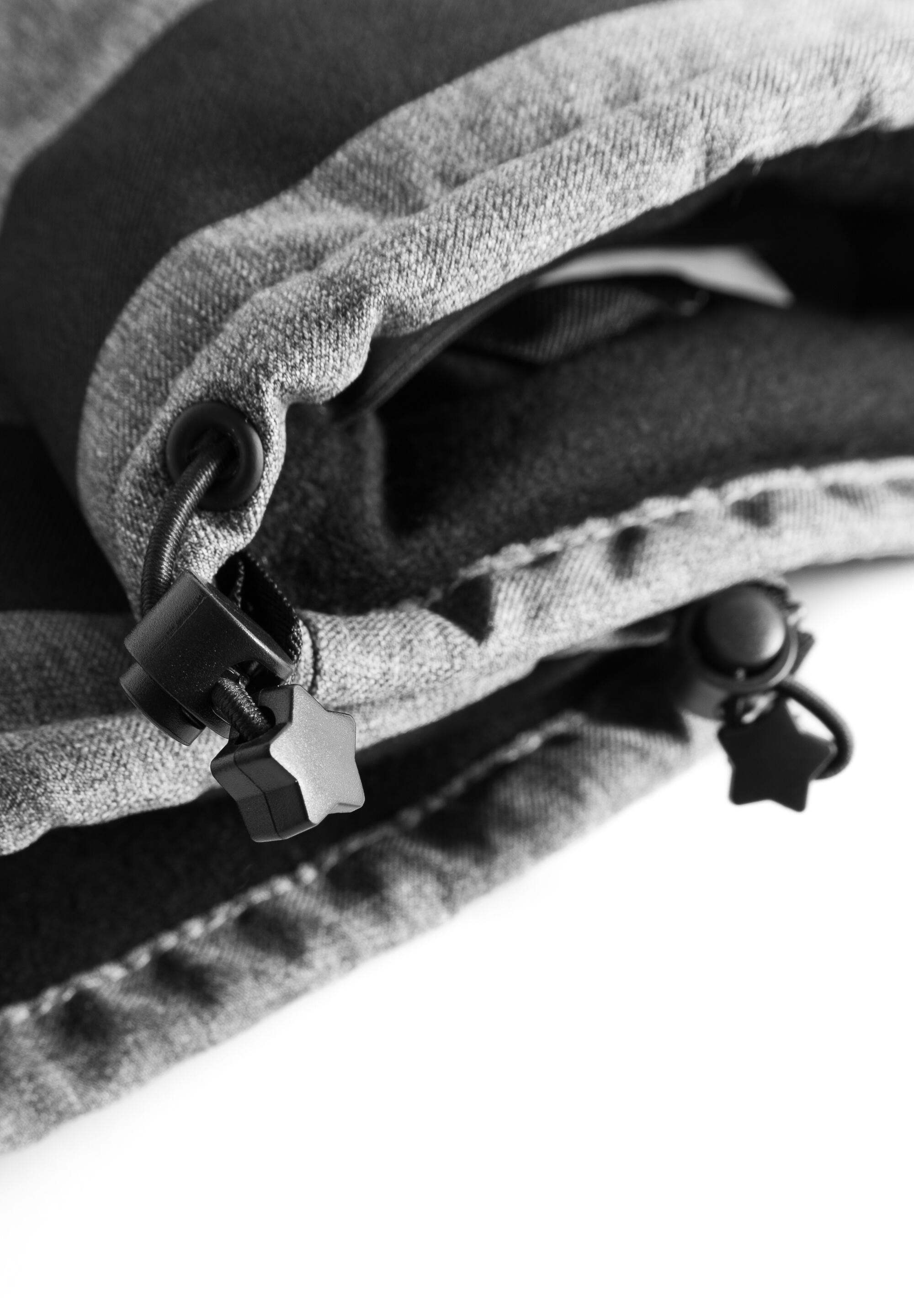 Moufles RACOONDO gris respirant réfléchissant imperméable 3/3