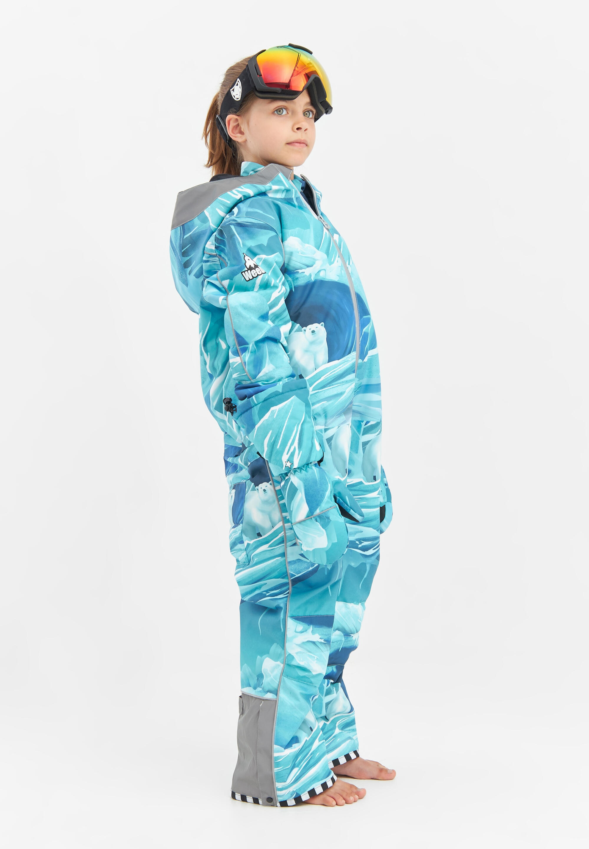 Combinaison de neige COSMO ICE multicolore réchauffement imperméable 5/5