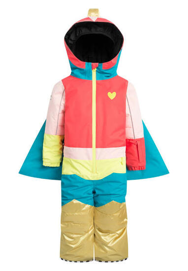 Tuta da neve LOVE POWDO multicolore larghezza del piede regolabile traspirante