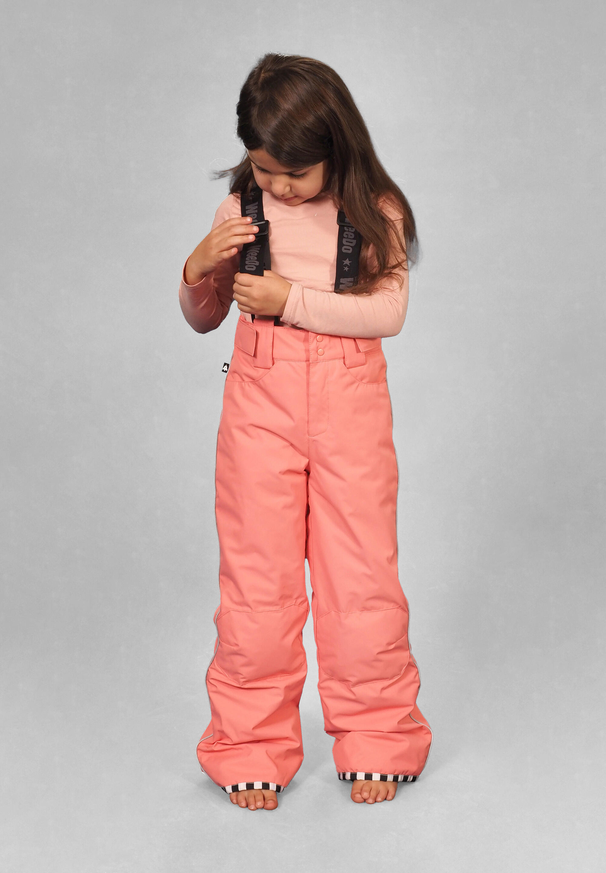 Pantalon de neige UNIDO Einhorn rose imperméable 3/5