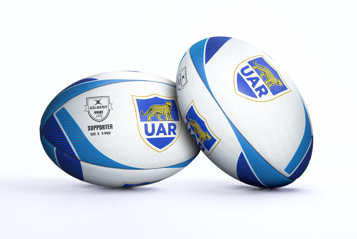 Gilbert Argentina Pumas UAR Supporters Rugby Ball 1/3