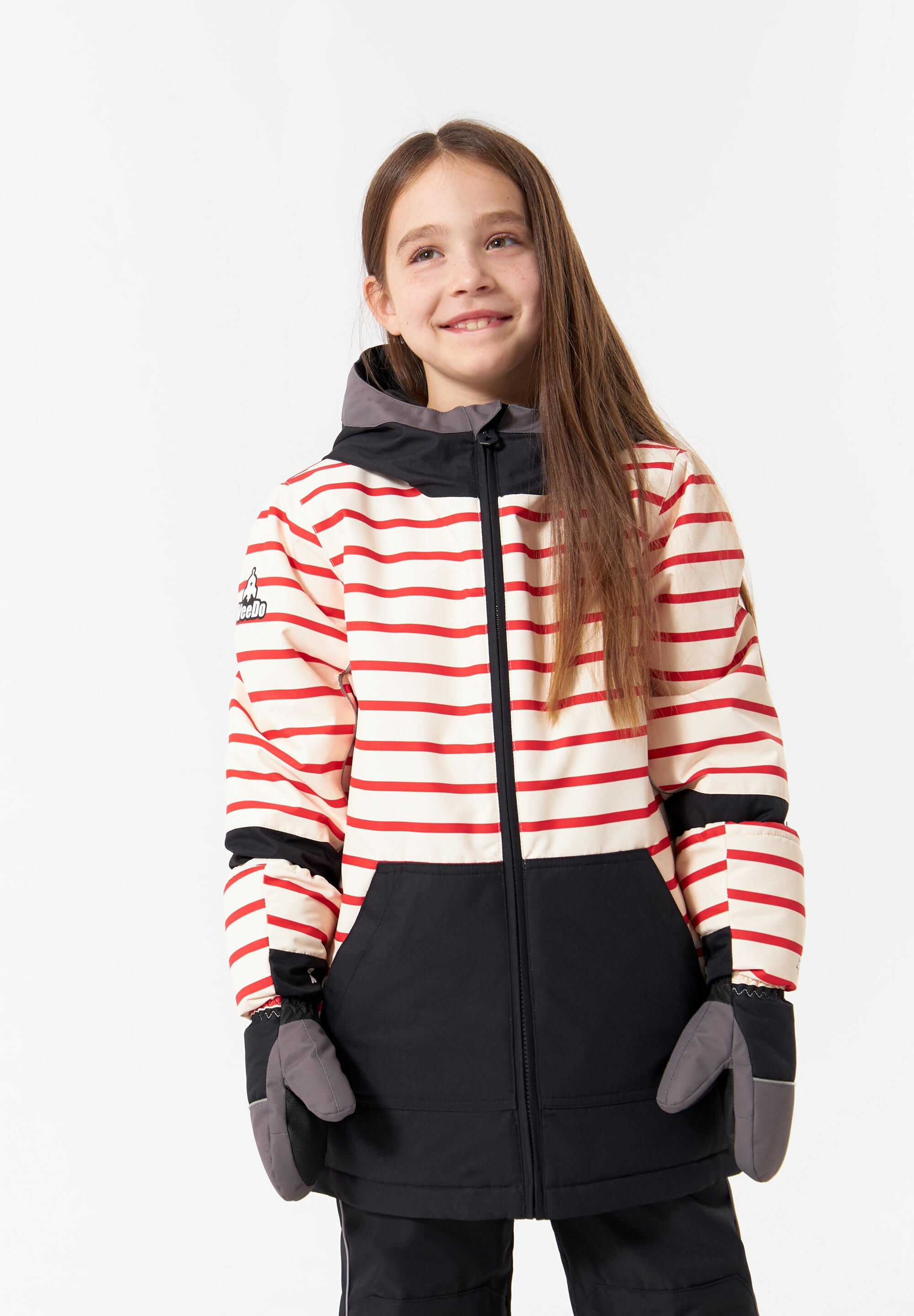 Veste d'hiver COSMO PIRAT noir respirant isolant réfléchissant réchauffement 3/5